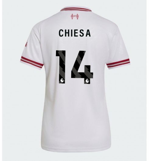 Liverpool Federico Chiesa #14 Vieraspaita Naisten 2026-27 Lyhythihainen Liverpool Federico Chiesa #14 Vieraspaita Naisten 2026-27 Lyhythihainen